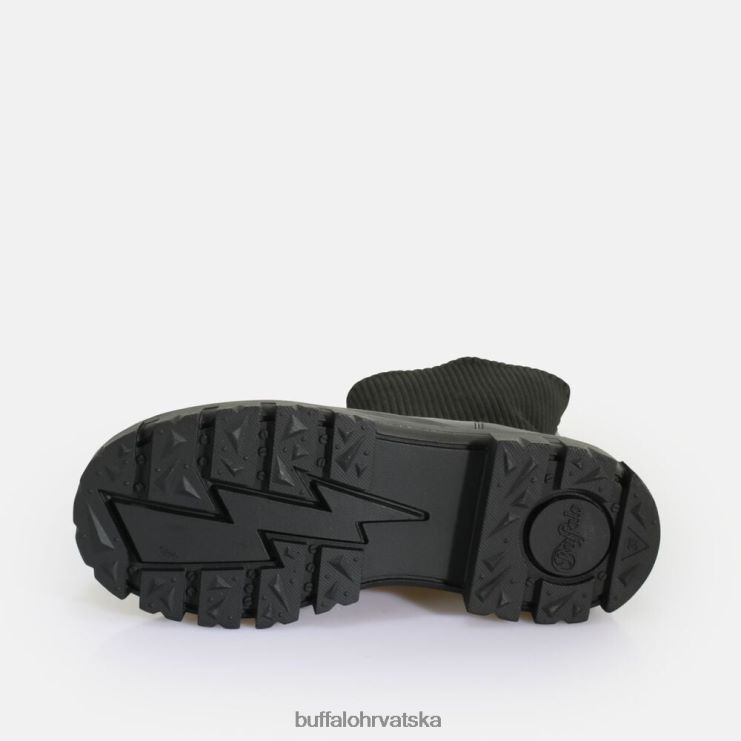 crno Buffalo aspha sock boot short boot vegan |čizme TDD6T538